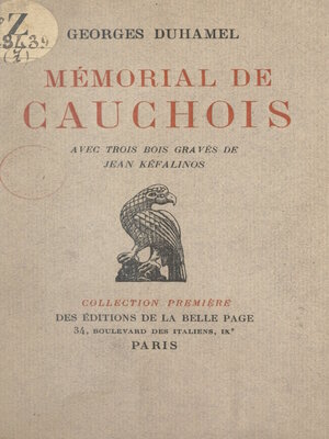 cover image of Mémorial de Cauchois